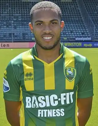 Gorré in het shirt van ADO Den Haag in 2015.