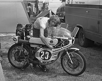 Kent Andersson, 125cc-wereldkampioen in 1973