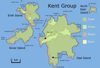 Nationaal park Kent Group