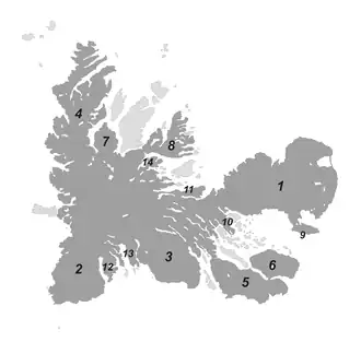 Kaart van Grande Terre