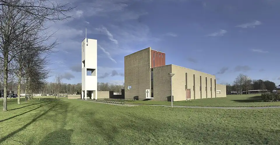 Kerk de Ruimte Nagele 1958-1962