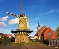 Kerk en molen