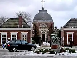 Begraafplaats Sint Petrus Banden, Den Haag, aanleg begraafplaatsaanleg begraafplaats