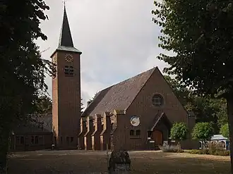 Hervormde Kerk uit 1934 in Middenmeer.