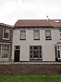 Woonhuis met jugendstil-details. Oude Pastorie aan de Kerkstraat.