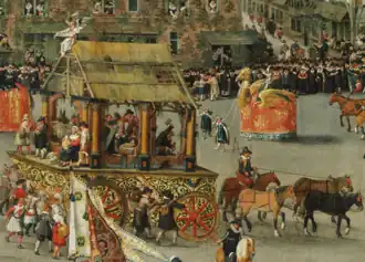 Kerststal-ommegang, Denijs van Alsloot, 1616