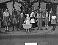 Kerstspel "Van Overal naar Bethlehemstal", Soestdijk, 1954