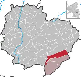 Kaart van Kerzenheim