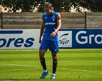 Danois in 2024 als speler van AJ Auxerre