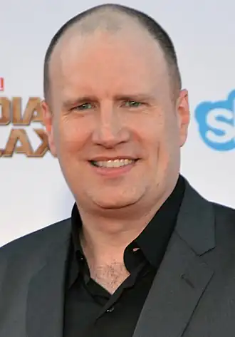 Feige tijdens de première van Guardians of the Galaxy in juli 2014