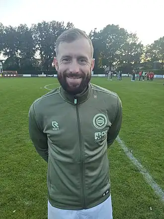 Van Veen in 2023 als speler van FC Groningen