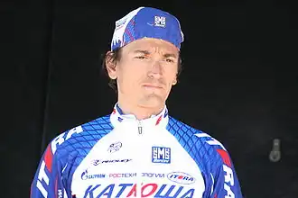 Mychajlo Chalilov tijdens de Vierdaagse van Duinkerke 2010