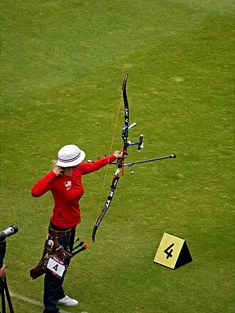 Lorig op de Spelen in 2008