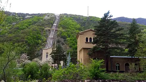 Water aanvoer cascade