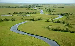 De rivier Khrukinka