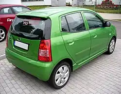 Pre-facelift achteraanzicht