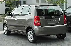 Facelift achteraanzicht