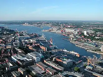 Kiel en de haven van Kiel