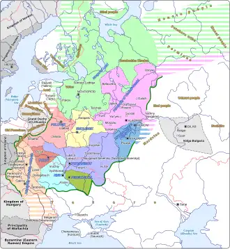 ■&nbsp;vorstendom Perejaslavl in 1237