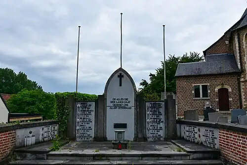 Monument voor de slachtoffers van het drama van Meensel-Kiezegem