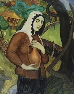 Goeria, vrouw met kruik, 1920