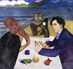 Parijs, ter herinnering aan een overleden vriend, 1920