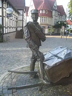 Wellensiek. Deel van monument "Steinmeister & Wellensiek, tabakfabrikanten"