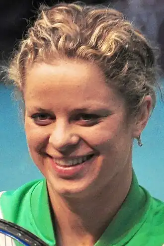 Winnares Kim Clijsters