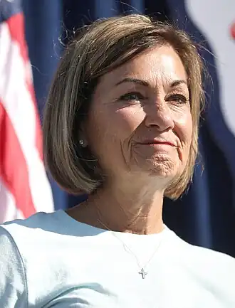 Kim Reynolds in 2023.