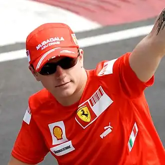 Kimi Räikkönen, wereldkampioen 2007