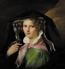 Portret van een jong meisje