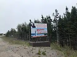 Toegangsbord van King's Cove