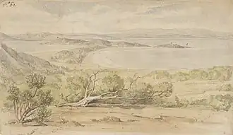 King George's Sound, view from Peak Head door Westall