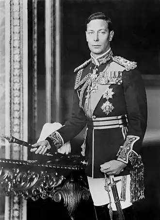 Koning George VI van het Verenigd Koninkrijk