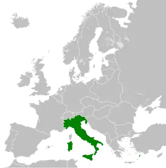 Koninkrijk Italië in 1936