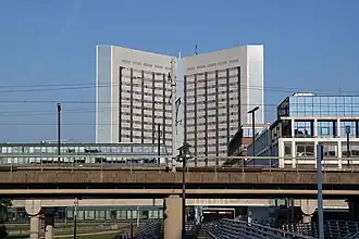 Boekhuis, sinds 1994 in gebruik door de Belastingdienst