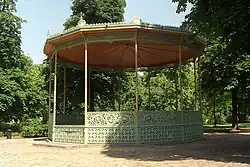 Kiosk van het Warandepark in Brussel