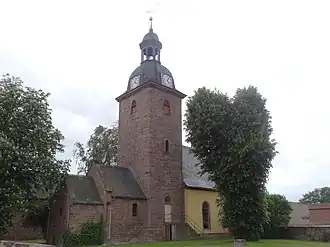 Esperstedt, Johanneskerk (13e eeuw; toren: 16e eeuw)