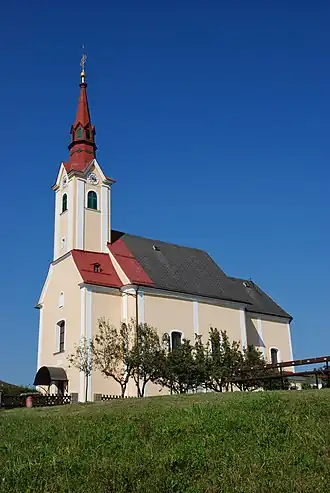 Kerk in Sankt Nikolai ob Draßling