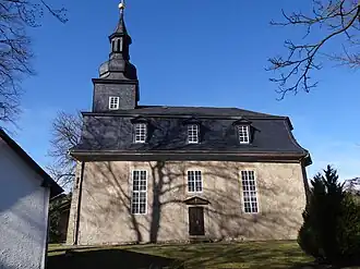 Dorpskerk te Gillersdorf (bouwjaar 1829)