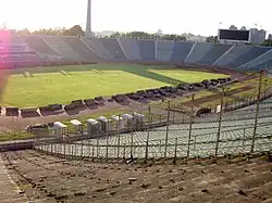 Leeg stadion in 2006