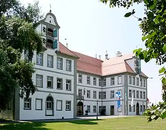 Het "Neue Schloss" in Kißlegg