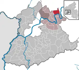 Kaart van Klüsserath