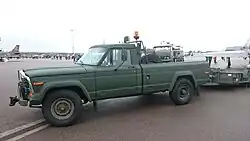 Klargöringsbil 9711 van de Zweedse luchtmacht