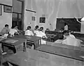 Technische Avondschool te Kramat (Indonesië), 1947.