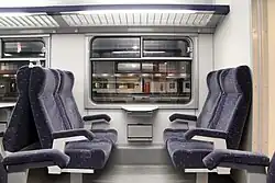 Gemoderniseerd interieur 1e klasse