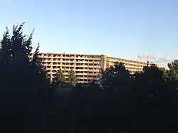 Kleiburg tijdens de renovatie (2013)