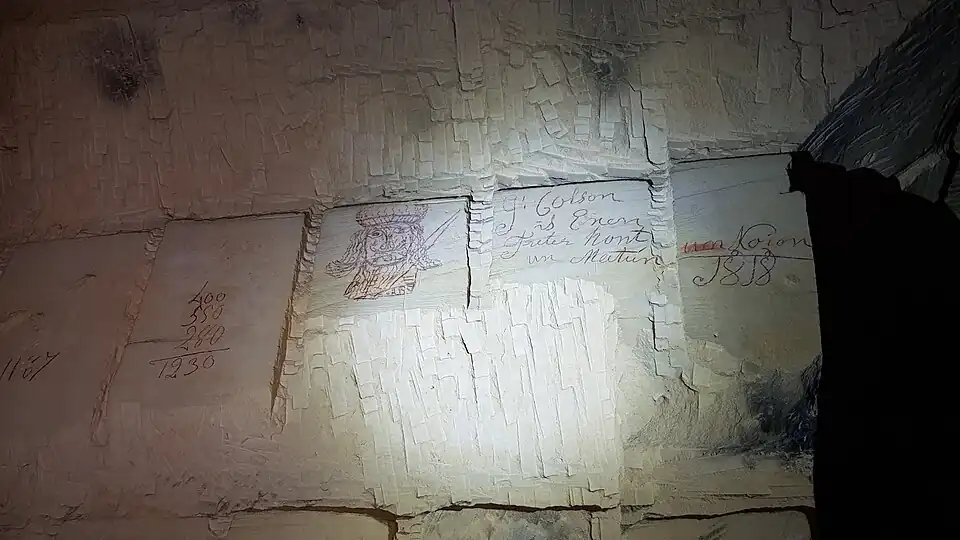 Oud opschrift uit 1818