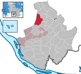 Kaart van Klein Offenseth-Sparrieshoop