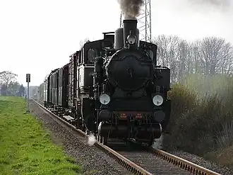 Trein van de Museums-Eisenbahn Minden